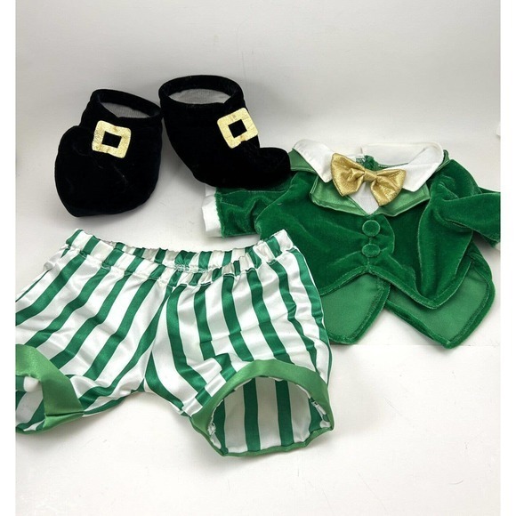 Build A Bear Curly Shaggy Plush St Patrick’s Irish Outfit 16” Stuffed Animal Toy - Picture 4 of 16